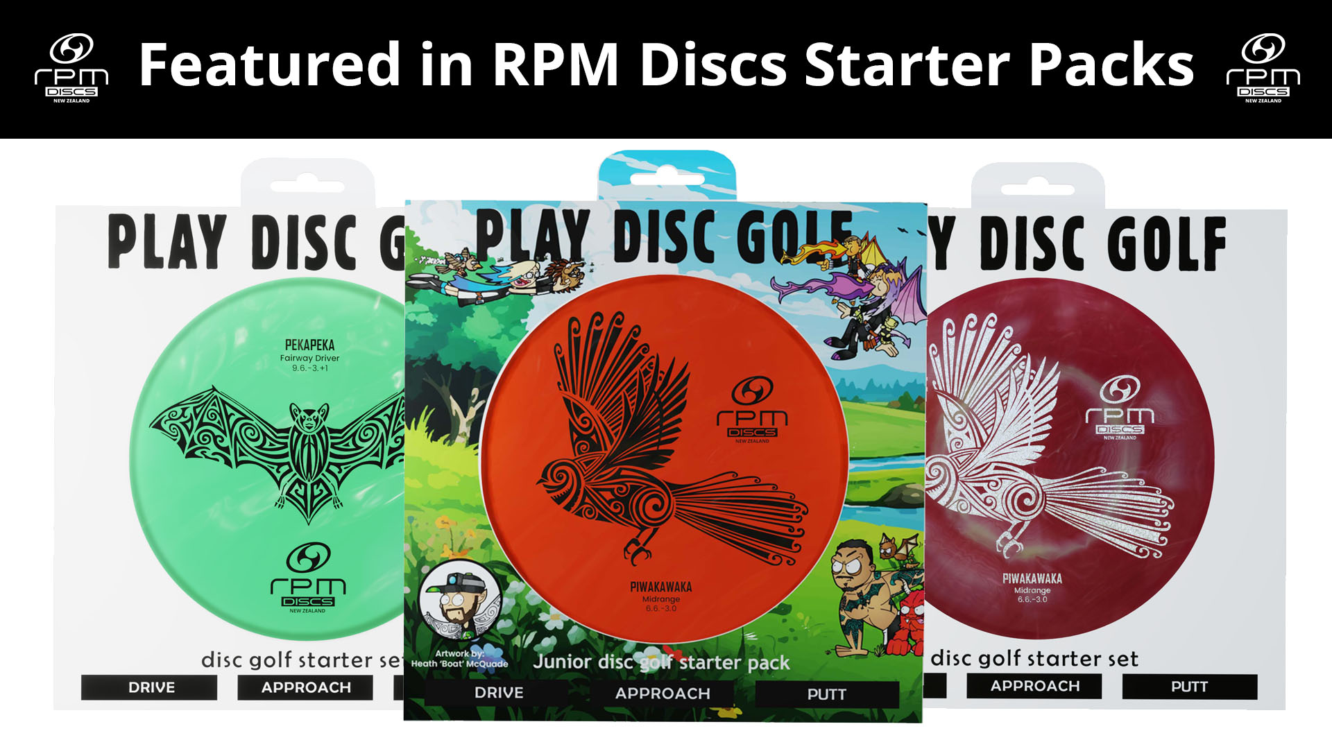 Featured in RPM Discs Starter Pack
